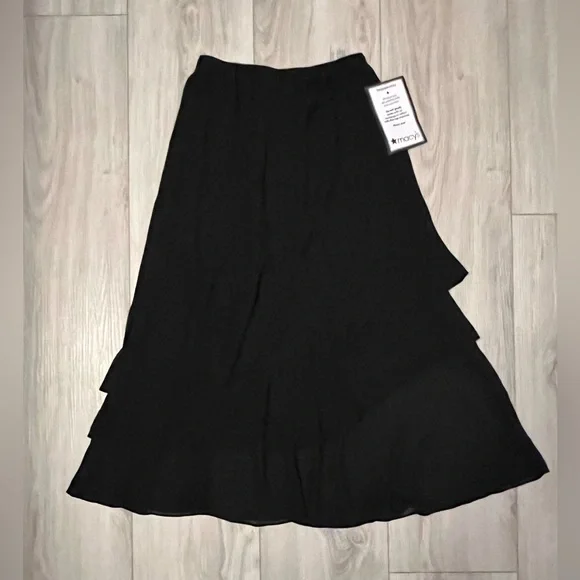 (NWT) Alex Evenings Layered Chiffon Skirt, size S - Picture 1 of 8